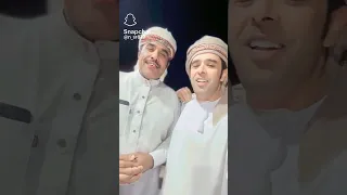 يامرحبامليار بك يامشعجل شاعر عماني يلتقي في الفنان محمدمشعجل 