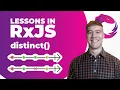 RxJS distinct - Filter Out Repeat Data