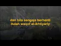 Download Lagu 17. Macam Macam Waqof (Official Video)