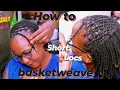 How to style Plain Weave weave on Short Dreadlocks styles for women