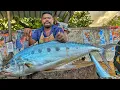 Lagu KASIMEDU SPEED SELVAM | HUGE QUEEN TRAVELLY FISH CUTTING VIDEO | 4K VIDEO | KM FISH CUTTING 