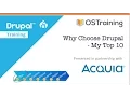 Drupal 8 Beginner Lesson 3 Why Choose Drupal