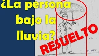TEST PERSONA BAJO LA LLUVIA RESUELTO | TEST PERSONA BAJO LA LLUVIA CORRECTO | SOLUCION