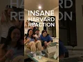 FIRST-GEN HARVARD DECISION FAMILY REACTION