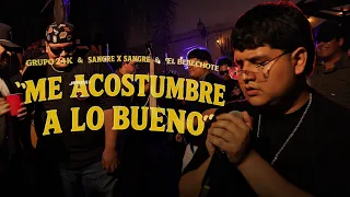 (LETRA) ME ACOSTUMBRÉ A LO BUENO - Grupo 24K, El Bebechote, Sangre X Sangre (Lyric) @3diamondsmusic 