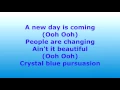 Crystal Blue Pursuasion -  Tommy James - with lyrics