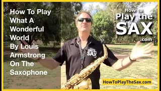 Download What A Wonderful World | Saxophone Lessons MP3