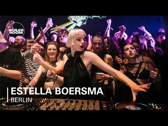 Estella Boersma at Boiler Room Festival, Berlin 2024 artwork