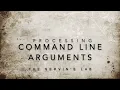 Learning Through Mistakes processing command arguments