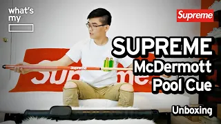 What s My Blank Supreme x Mcdermott Pool Cue Unboxing Supreme Week 12