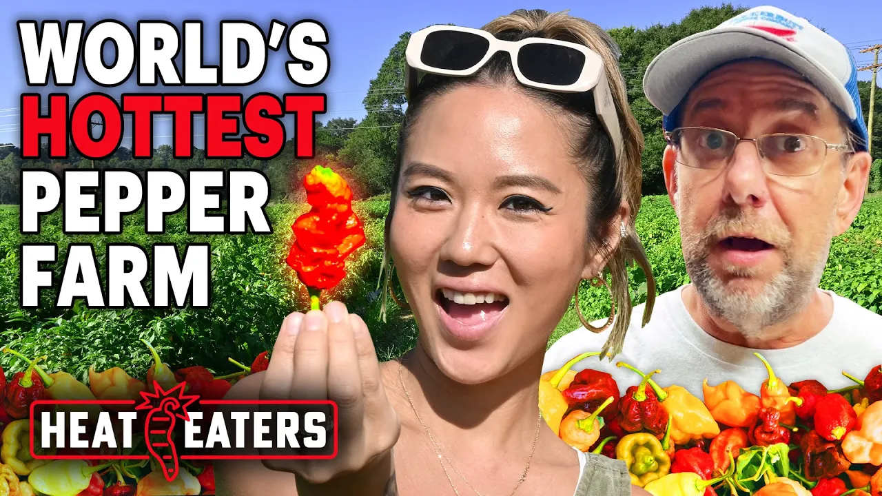 How Hot Ones Legend Smokin Ed Currie Grows the Worlds Hottest Peppers   Heat Eaters