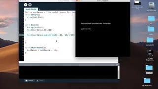 Deleting Using substring