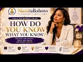 How Do You Know What You Know