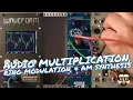 Audio Multiplication Ring Modulation AM Synthesis Snazzy FX Dual Multiplier Simon Hutchinson