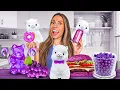 EATING ONLY PURPLE FOODS FOR 24 HOURS