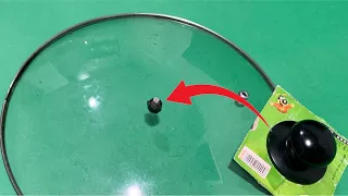 How To Replace Broken Pot Lid Knob Handle