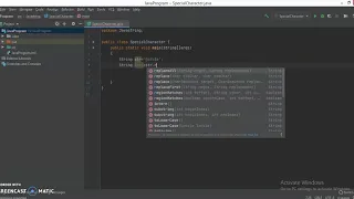 How to remove special character form given string
