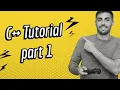 C Tutorial part 1 C Syntax Variables Outputs Inputs