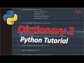 Python Tutorial 26 for Beginners Dictionary 2 Lativa19