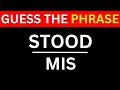 Guess The Phrase Quiz Word Puzzle Challenge