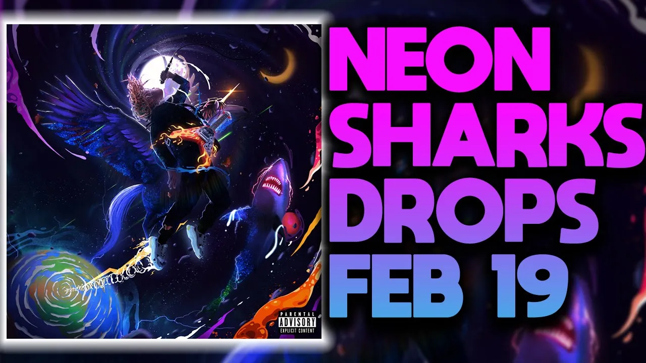 Trippie Redd's Neon Shark Vs. Pegasus Deluxe Drops February 19!