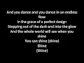 Download Lagu Barbie movie song: Shine lyrics on screen