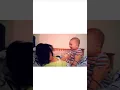 Lagu Fake sneeze, baby laugh! Emak pura2 bersin, bayi gelak tertawa #shorts