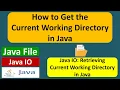 How to Get the Current Working Directory in Java Java File Java IO Java Tutorial
