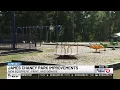 Ribbon cutting at James Chaney Park celebrates new equipment and improvements