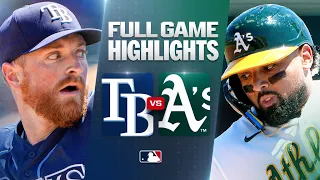 RAYS vs ATHLETICS Full Game Highlights August 12 2026 MLB Season