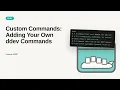 Custom Commands Adding Your Own ddev Commands Docker DevOps Tutorial