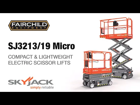 Skyjack SJ3213/19 Micro Scissor Lift | Fairchild Equipment