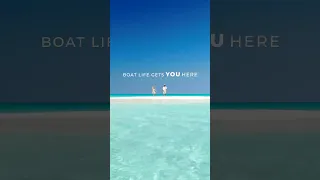 Boat life gets you HERE! ⛵️🏝️#sailing #boatlife #sailaway #traveltheworld