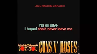 Download Guns N' Roses - This I Love [Karaoke] MP3