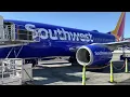 Southwest Airlines KBUR - KSFO Boeing 737-7H4 WL N952WN