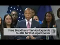Free broadband comes to 40 000 more NYCHA apartments