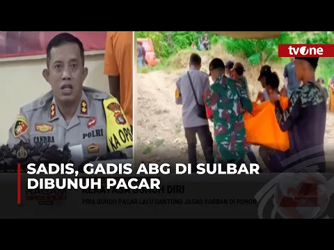 Remaja di Sulbar Bunuh Pacar Lalu Gantung Jasad Korban di Pohon