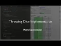 Throwing Dice implementation CSES maths