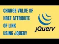 Change value of href attribute of link using jQuery - HowToCodeSchool com
