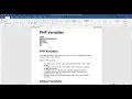 PHP Variables and Variables Scope How to Learn PHP
