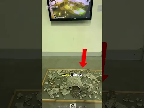 كسرت الفتاة التحفة الفنية بالخطأ 😮 #shorts