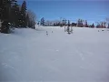 The kids flying down the Canyons High Meadow