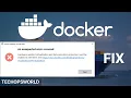 Docker Installation Bios Issue Fix docker tutorial complete beginners