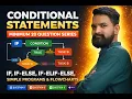 Python Conditional Statements Full Chapter if if-else if-elif-else Flowcharts Programs