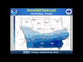 Snow has Mainly Ended for This Morning More Snow Tonight