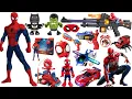 Download Lagu Marvel Spider-Man series unbox,popular Spider-Man action dolls,Spider-Man popular electric toy gun