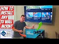 Member s Mark FULL MOTION Extended TV Wall MOUNT Install Review