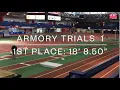 Gianna Locci Armory Trials 1-First Place 18 8 50