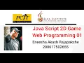 Java Script 2D game Web Programming 01