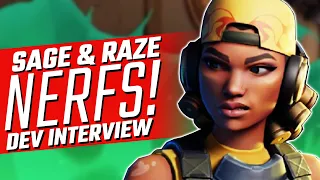 Valorant Devs Talk Raze & Sage NERFS, New Agents & Maps